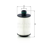 Фильтр масляный MANN-FILTER HU 7030 Z